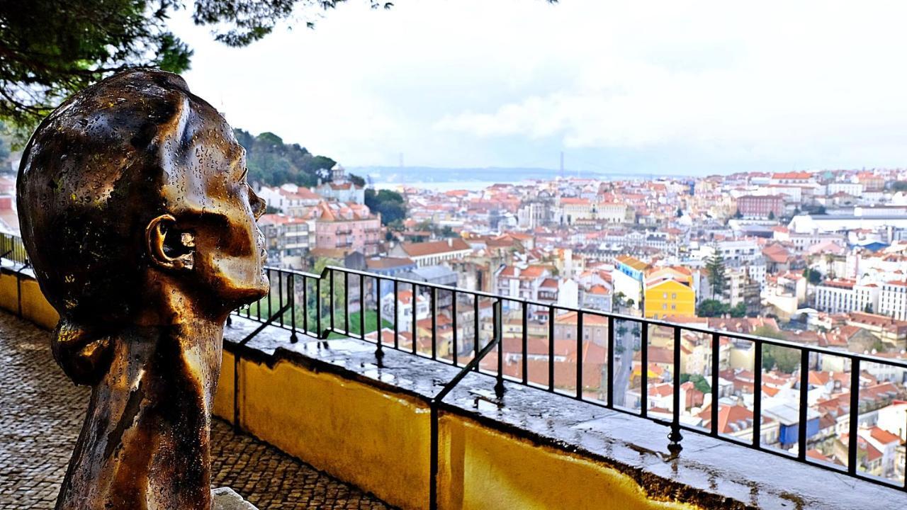 Traditional Apartment With A Terrace, Ac And Fast Internet Lisboa Eksteriør billede