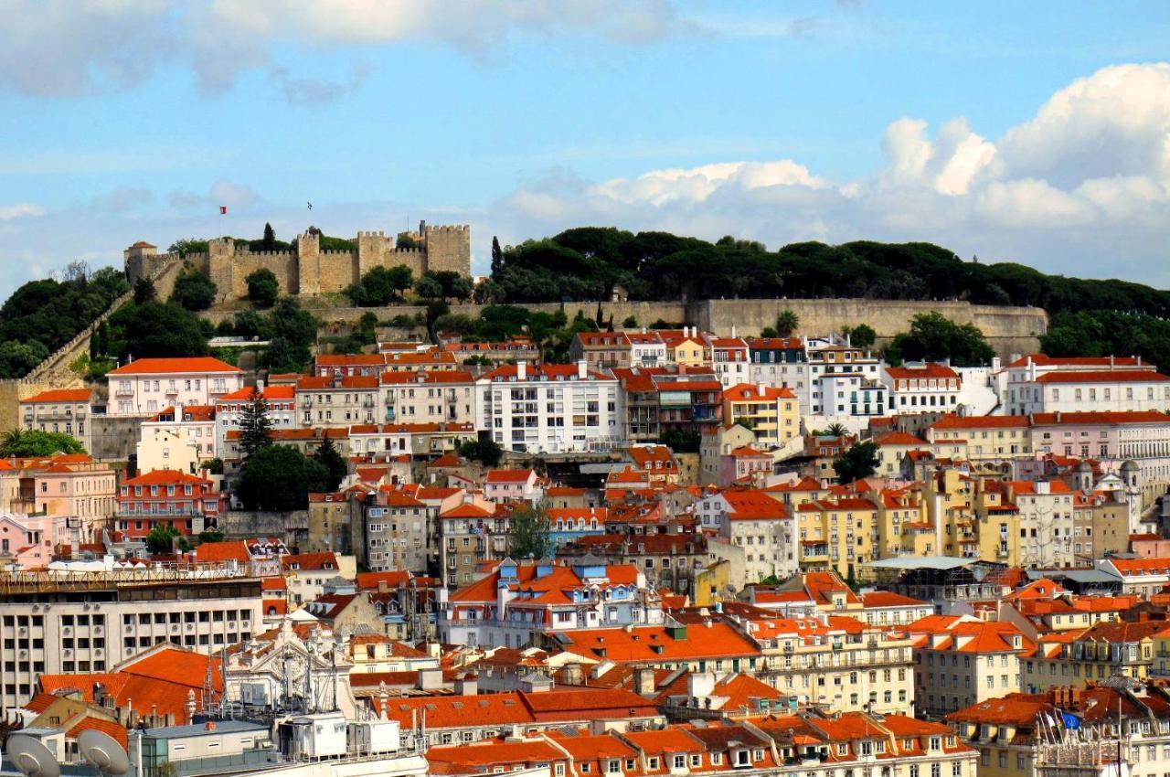 Traditional Apartment With A Terrace, Ac And Fast Internet Lisboa Eksteriør billede